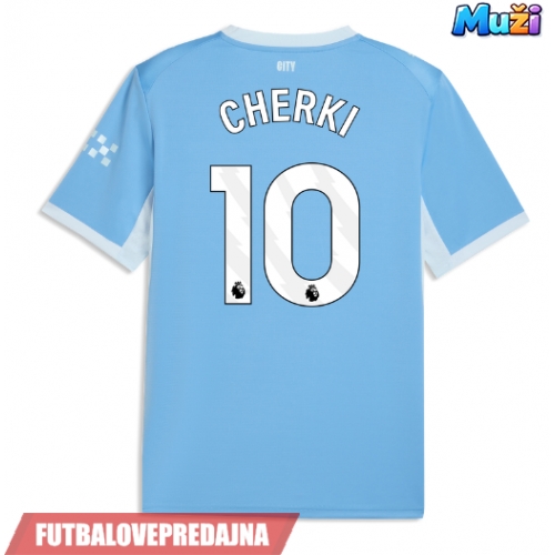 Lacne Muži Futbalové dres Manchester City Rayan Cherki #10 2026-27 Krátky Rukáv - Domáci